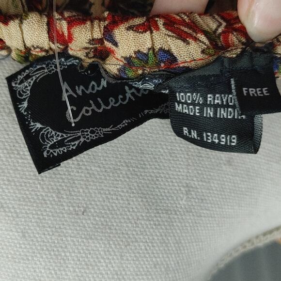 Ana-K Anandas Dress Maxi Multicolor Geometric One Size NWT - Picture 7 of 7